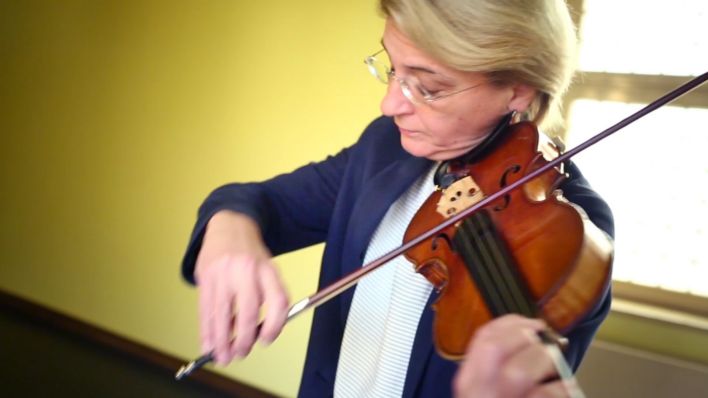 Antje Weithaas, Violine; © Karo Krämer