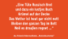 Zitat auf orangefarbenem Hintergrund (Quelle: rbb)