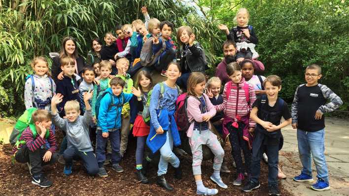 OHRENBÄR-Schreibwettbewerb 2018: 1. Platz für Wind-Klasse JÜL 1-3 der Werbellinsee-Grundschule, Berlin (Quelle: privat)