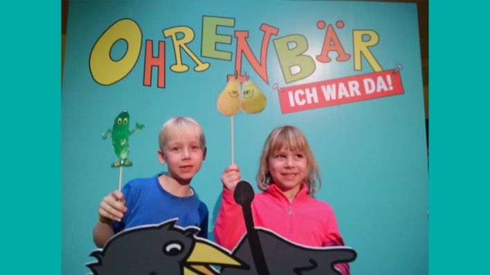 "Ich war da!" - ein Schnappschuss aus der Foto-Ecke (Quelle: rbb/OHRENBÄR)