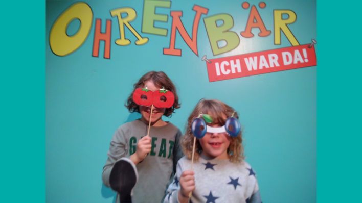 "Ich war da!" - ein Schnappschuss aus der Foto-Ecke (Quelle: rbb/OHRENBÄR)