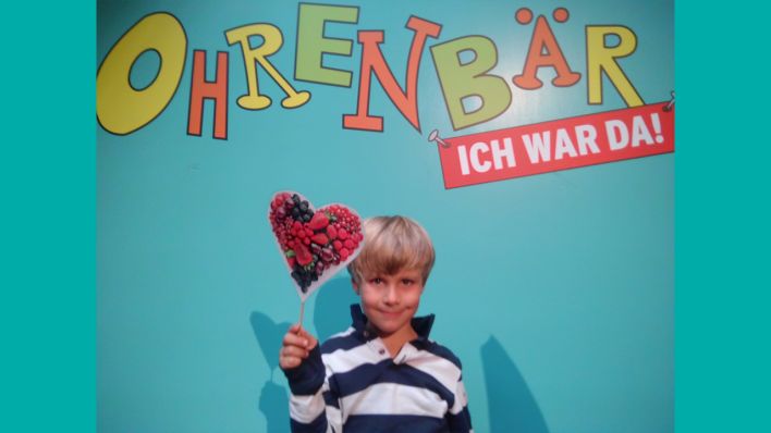 "Ich war da!" - ein Schnappschuss aus der Foto-Ecke (Quelle: rbb/OHRENBÄR)