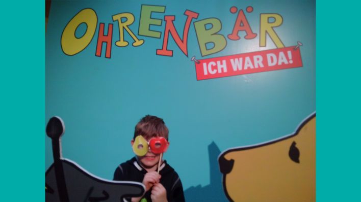 "Ich war da!" - ein Schnappschuss aus der Foto-Ecke (Quelle: rbb/OHRENBÄR)