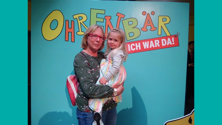 "Ich war da!" - ein Schnappschuss aus der Foto-Ecke (Quelle: rbb/OHRENBÄR)