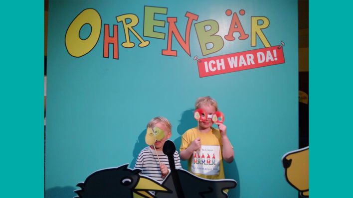 "Ich war da!" - ein Schnappschuss aus der Foto-Ecke (Quelle: rbb/OHRENBÄR)