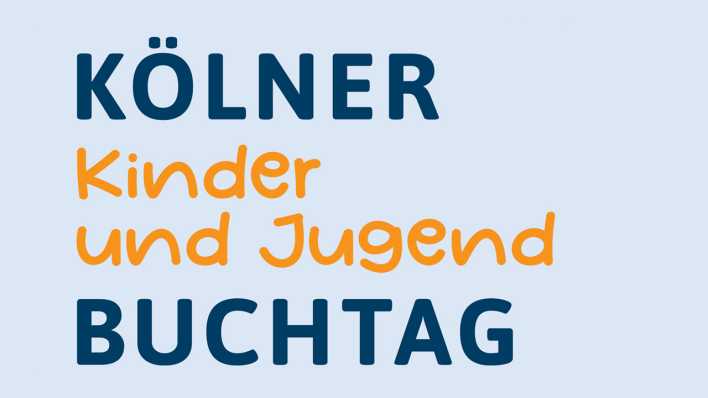 Schriftzug "Kölner Kinder und Jugend BUCHTAG" (Quelle: Literaturszene Köln)