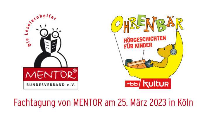 Logo Mentor Bundesverband e.V. und OHRENBÄR-Logo (Quelle: Collage rbb)