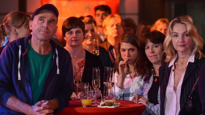 KinderbuchautorInnen Martin Klein, Susann Kreller, Sigrid Zeevaert und Katja Reider (Quelle: rbb/Oliver Ziebe)