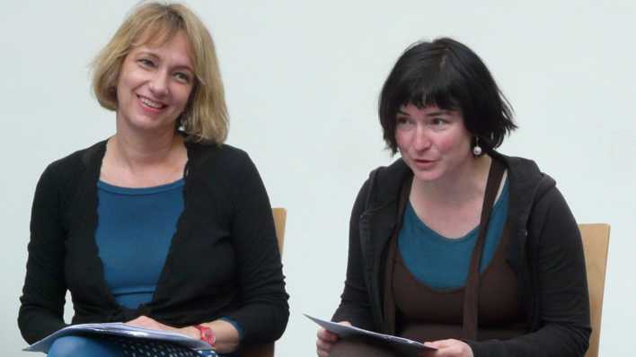 OHRENBÄR-Autorinnen Nina Petrick und Christine Anlauff (Quelle: rbb/Redaktion OHRENBÄR)